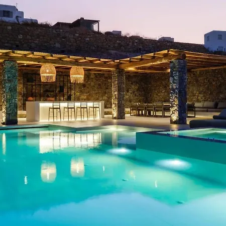 Villa Celestial Skyline Mykonos Town